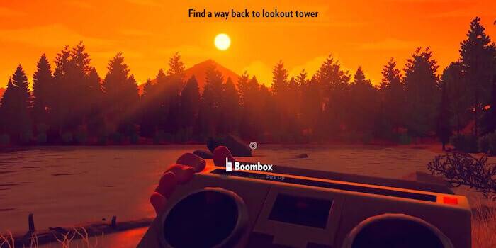 Firewatch screenshots