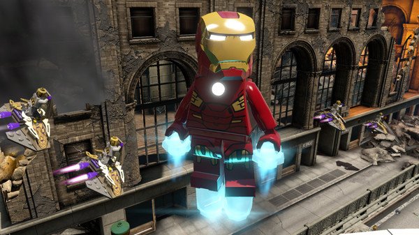 LEGO Marvels Avengers Cracks screenshots